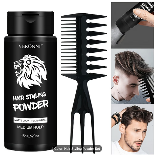 Powder with Comb Set