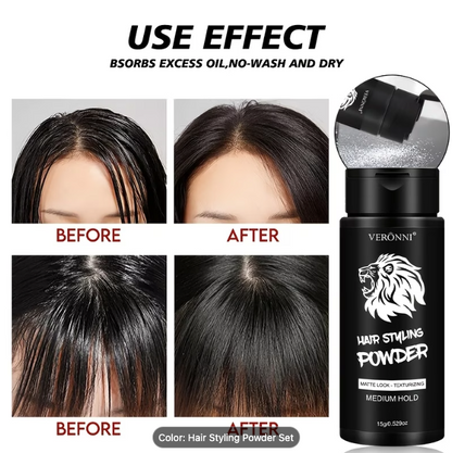 Powder with Comb Set