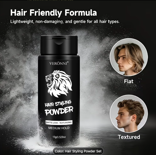 Powder with Comb Set