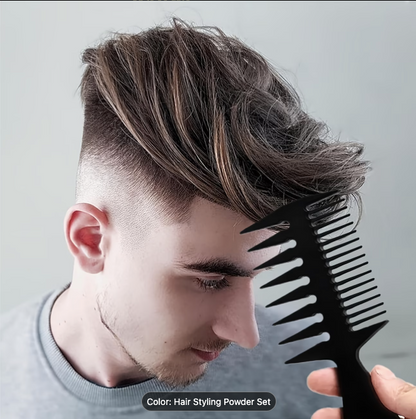 Powder with Comb Set