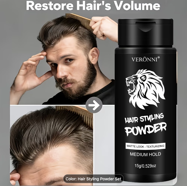Powder with Comb Set
