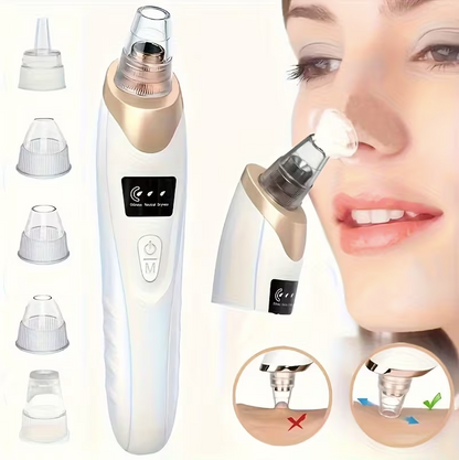 Electric Blackhead Remover Vacuum – Facial Pore Cleanser & Acne Suction Device for Deep Skin Cleaning