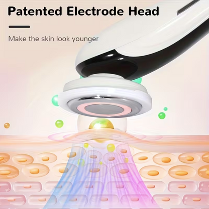 Electric Facial Lifting Massager – V-Face Device for Face Neck & Eye Care with Light Therapy & Skincare Absorption
