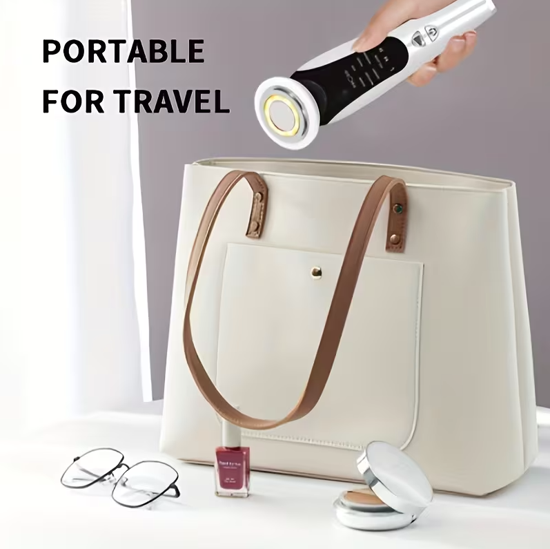 Electric Facial Lifting Massager – V-Face Device for Face Neck & Eye Care with Light Therapy & Skincare Absorption