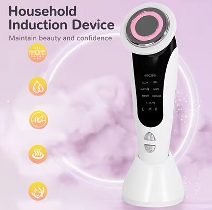 Electric Facial Lifting Massager – V-Face Device for Face Neck & Eye Care with Light Therapy & Skincare Absorption