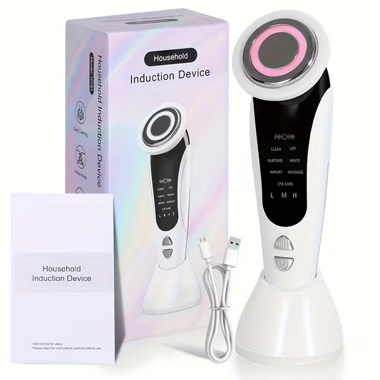 Electric Facial Lifting Massager – V-Face Device for Face Neck & Eye Care with Light Therapy & Skincare Absorption